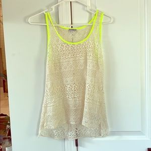 Laced tank top